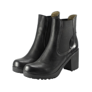 leather heels <br> isolated